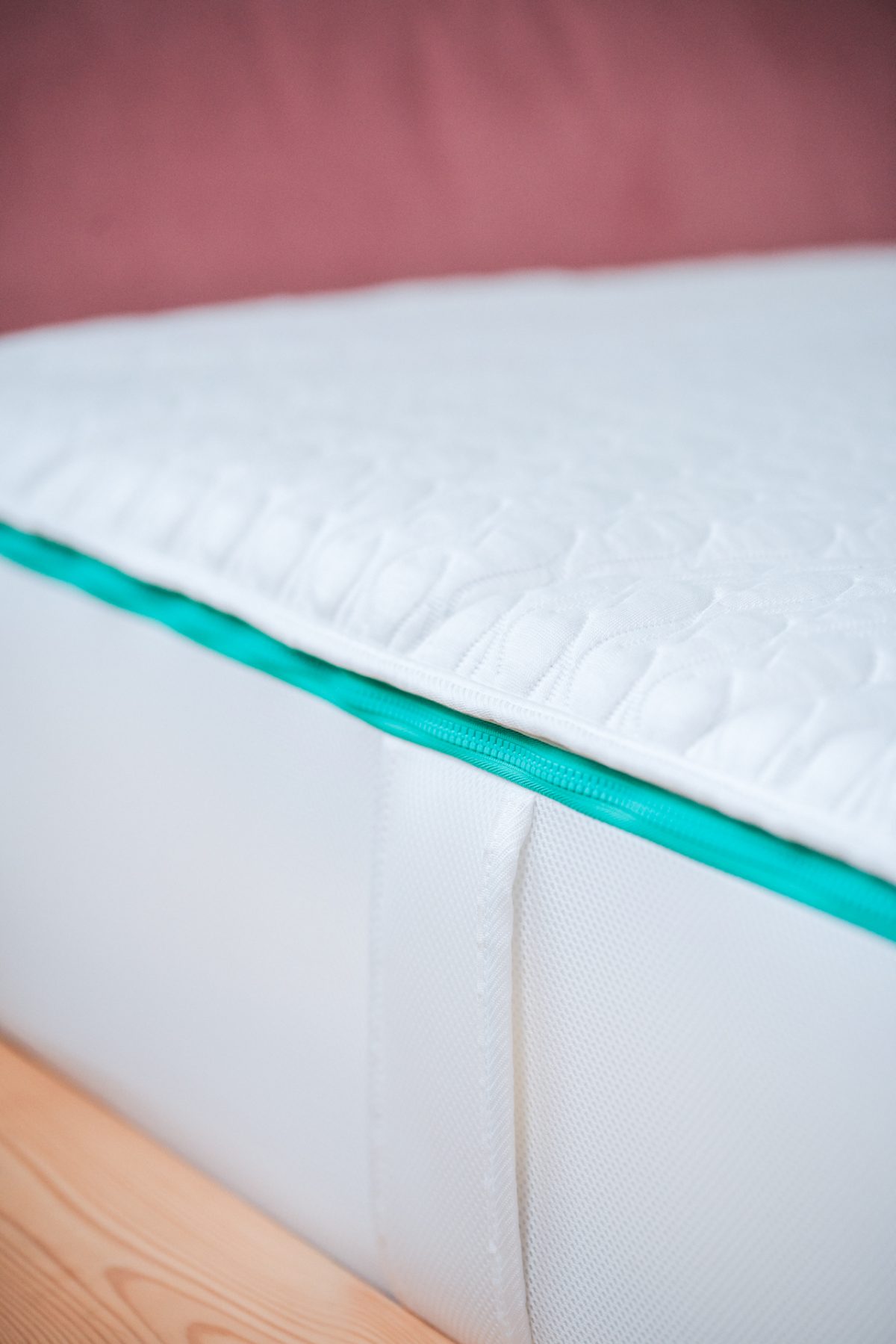 Detailaufnahme einer Schwebewerk Matratze